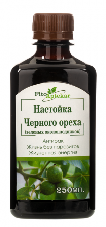 Настойка зеленых околоплодников (кожуры) черного ореха в Санкт-Петербурге